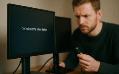 Jak rozwiązać problem z wykrywaniem drugiego monitora?