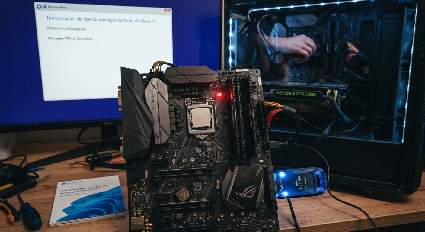Dlaczego Windows 11 nie obsługuje mojego procesora - lista zgodności i sprawdzanie wymagań TPM oraz Secure Boot na starszym PC